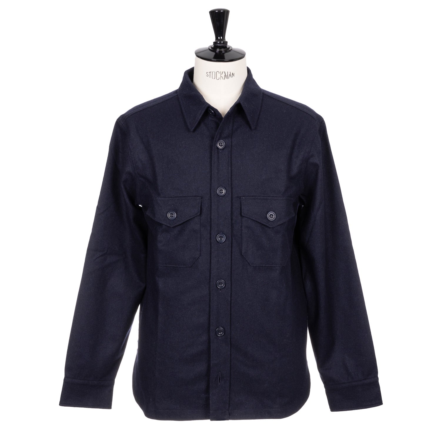 Fox Brother's x MJ: Hemd-Jacke "Fox Overshirt-Jacket" aus reiner Wolle - Origianl Fox Flannel